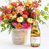 Sparkling Brut Rosé + Flowers